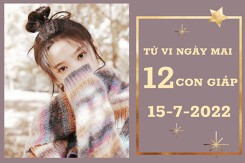 Tử vi ngày mai của 12 con giáp 15/7/2022: Mùi tài lộc giảm nhẹ, Thân tình yêu đáng quan tâm