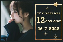Tử vi ngày mai của 12 con giáp 16/7/2022: Tuất tài lộc có điểm sáng, Tý sự nghiệp cẩn trọng