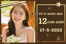 Tử vi ngày mai của 12 con giáp 17/5/2022: Tý tình cảm vượng sắc, Dần sự nghiệp hanh thông