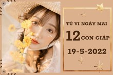 Tử vi ngày mai của 12 con giáp 19/5/2022: Sửu tài lộc bình ổn, Mão tình cảm tốt đẹp