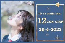 Tử vi ngày mai của 12 con giáp 28/6/2022: Hợi tăng vận tài lộc, Dần công việc thuận lợi đủ đường