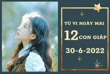 Tử vi ngày mai của 12 con giáp 30/6/2022: Dậu gia tăng tài lộc, Mão công việc cẩn trọng