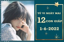 Tử vi ngày mai của 12 con giáp 1/6/2022: Mão tài lộc sụt giảm, Mùi sự nghiệp chông gai