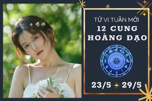 Tử vi tuần mới của 12 cung hoàng đạo (23/5-29/5): Kim Ngưu tài lộc khấm khá, Xử Nữ tình duyên kém sắc
