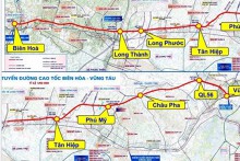 Gần 3.300 tỷ đồng giải phóng mặt bằng cao tốc Biên Hòa - Vũng Tàu