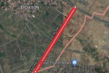 Đường sẽ mở theo quy hoạch ở xã Hiệp Hòa, thị xã Kinh Môn, tỉnh Hải Dương (phần 1)