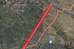 Đường sẽ mở theo quy hoạch ở xã Hiệp Hòa, thị xã Kinh Môn, tỉnh Hải Dương (phần 1)