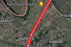 Đường sẽ mở theo quy hoạch ở xã Lạc Long, thị xã Kinh Môn, tỉnh Hải Dương (phần 1)