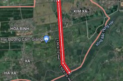 Đường sẽ mở theo quy hoạch ở xã Cẩm Đoài, huyện Cẩm Giàng, tỉnh Hải Dương (phần 1)