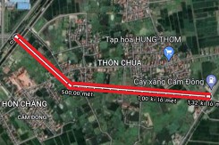 Đường sẽ mở theo quy hoạch ở xã Cẩm Đông, huyện Cẩm Giàng, tỉnh Hải Dương (phần 1)