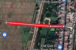 Đường sẽ mở theo quy hoạch ở thị trấn Nam Sách, huyện Nam Sách, tỉnh Hải Dương (phần 1)