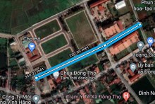 Đường sẽ mở theo quy hoạch ở xã Đông Thọ, thành phố Thái Bình, tỉnh Thái Bình (phần 1)
