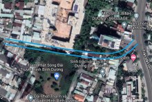 Đường sẽ mở theo quy hoạch ở phường Phú Hòa, TP Thủ Dầu Một, tỉnh Bình Dương (phần 2)