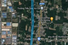 Đường sẽ mở theo quy hoạch ở phường Hòa Lợi thị xã Bến Cát, tỉnh Bình Dương (phần 1)