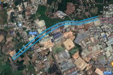 Đường sẽ mở theo quy hoạch ở phường Khánh Bình, thị xã Tân Uyên, tỉnh Bình Dương (phần 7)
