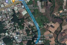 Đường sẽ mở theo quy hoạch ở phường Tân Hiệp thị xã Tân Uyên, tỉnh Bình Dương (phần 1)