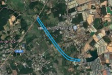 Đường sẽ mở theo quy hoạch ở phường Tân Hiệp thị xã Tân Uyên, tỉnh Bình Dương (phần 2)