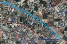 Đường sẽ mở theo quy hoạch ở phường Tân Phước Khánh thị xã Tân Uyên, tỉnh Bình Dương (phần 2)