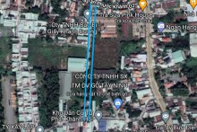 Đường sẽ mở theo quy hoạch ở phường Tân Phước Khánh thị xã Tân Uyên, tỉnh Bình Dương (phần 6)