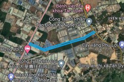 Đường sẽ mở theo quy hoạch ở phường Uyên Hưng, thị xã Tân Uyên, tỉnh Bình Dương (phần 4)