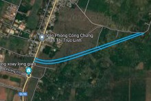 Đường sẽ mở theo quy hoạch ở thị trấn Long Giao, huyện Cẩm Mỹ, tỉnh Đồng Nai (phần 1)
