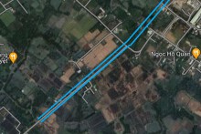 Đường sẽ mở theo quy hoạch ở xã Long Tân, huyện Nhơn Trạch, tỉnh Đồng Nai (phần 1)