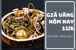 Giá vàng hôm nay 11/6: SJC xoay chiều, bật tăng tới 450.000 đồng/lượng vào phiên cuối tuần