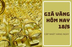 Giá vàng hôm nay 18/5: Đồng loạt đứng yên trên toàn quốc