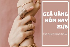 Giá vàng hôm nay 21/6: Điều chỉnh tăng nhẹ 100.000 đồng/lượng