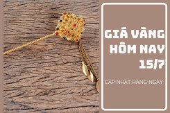 Giá vàng hôm nay 15/7: Đồng loạt giảm nhẹ thêm 50.000 đồng/lượng