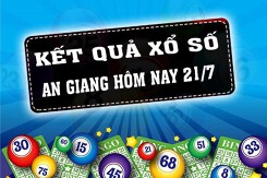 KQXSAG - Kết quả xổ số An Giang hôm nay Thứ Năm 21/7/2022: Giải đặc biệt 598485