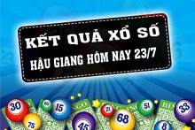 KQXSHG - Kết quả xổ số Hậu Giang hôm nay Thứ Bảy 23/7/2022: Giải đặc biệt 624994