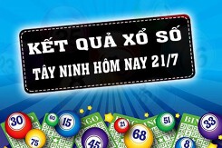 KQXSTN - Kết quả xổ số Tây Ninh hôm nay Thứ Năm 21/7/2022: Giải đặc biệt 695405