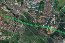Đường có thể mở theo quy hoạch ở xã Uy Nỗ, huyện Đông Anh, Hà Nội (Phần 1)
