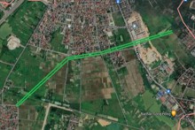 Đường có thể mở theo quy hoạch ở xã Uy Nỗ, huyện Đông Anh, Hà Nội (Phần 2)