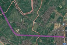 Đường sẽ mở theo quy hoạch ở xã Thiệu Phúc, Thiệu Hoá, Thanh Hoá