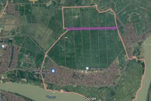 Đường sẽ mở theo quy hoạch ở xã Thiệu Nguyên, Thiệu Hoá, Thanh Hoá