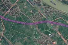 Đường sẽ mở theo quy hoạch ở xã Thiệu Viên, Thiệu Hoá, Thanh Hoá