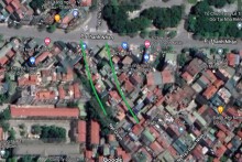 Đường có thể mở theo quy hoạch ở phường Thanh Nhàn, quận Hai Bà Trưng, Hà Nội