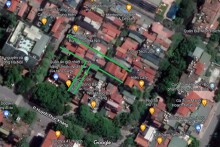 Đường có thể mở theo quy hoạch ở phường Thành Công, quận Ba Đình, Hà Nội (phần 1)