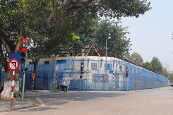 Cận cảnh lô đất sắp xây tổ hợp TTTM khách sạn 11 tầng trong Khu trung tâm chính trị Ba Đình