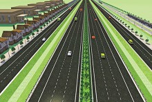 Dự chi hơn 3.000 tỷ đồng GPMB dự án vành đai 4 qua huyện Mê Linh