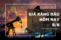 Giá xăng dầu hôm nay 8/8: Tiếp tục nhích nhẹ dưới 1% trong phiên đầu tuần