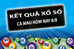 (KQXSCM) Kết quả xổ số Cà Mau hôm nay thứ Hai 8/8/2022: Giải đặc biệt 481713