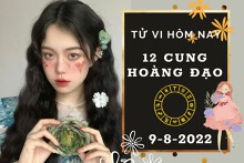 Tử vi hôm nay của 12 cung hoàng đạo ngày 9/8/2022: Xử Nữ tài lộc sáng rõ, Thiên Bình tình duyên giậm chân tại chỗ