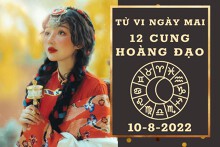 Tử vi ngày mai của 12 cung hoàng đạo 10/8/2022: Xử Nữ tài lộc được nâng cao, Sư Tử sự nghiệp gặp trở ngại