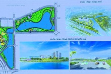Điều chỉnh quy hoạch khu đất hơn 43 ha đất xây tổ hợp y tế hai bên đường Nhật Tân - Nội Bài