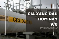 Giá xăng dầu hôm nay 9/8: Tiếp đà phục hồi, giá dầu tăng nhẹ dưới 0,5%