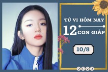 Tử vi hàng ngày hôm nay của 12 con giáp 10/8/2022: Dần tài lộc vượng phát, Thân tình duyên hài hòa