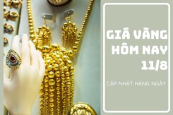 Giá vàng hôm nay 11/8: Giảm nhẹ 50.000 đồng/lượng tại hệ thống PNJ